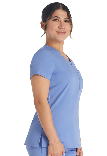 Dickies Balance Women's Notched V-Neck Scrub top DK671