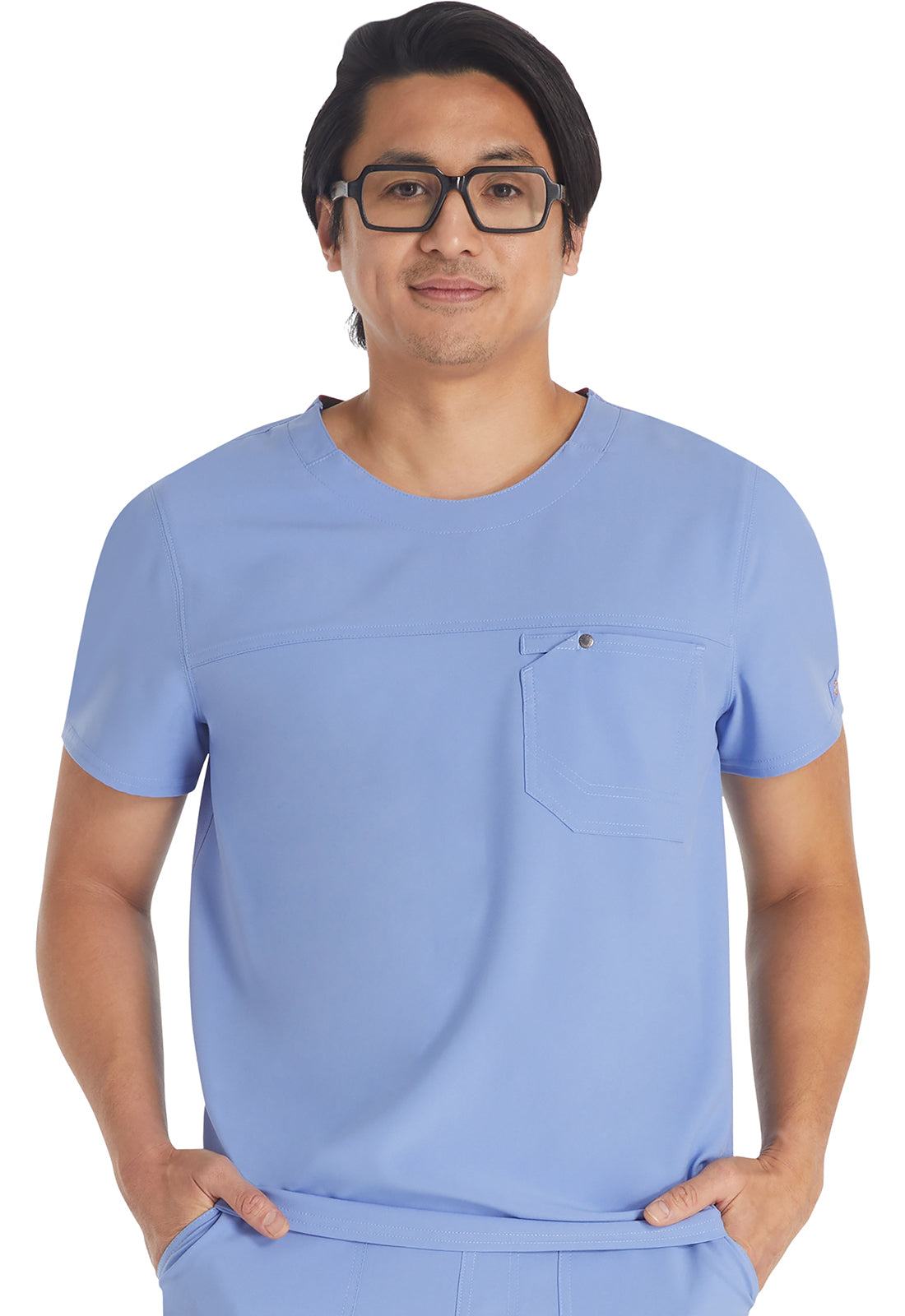 Dickies Men's Round Neck Scrub Top DK676