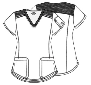 Dickies Dynamic Ladies Scrub Top DK740