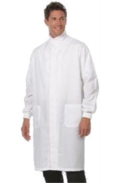 Fashion Seal Unisex Fluid Resistant Snap Lab Coat 6430