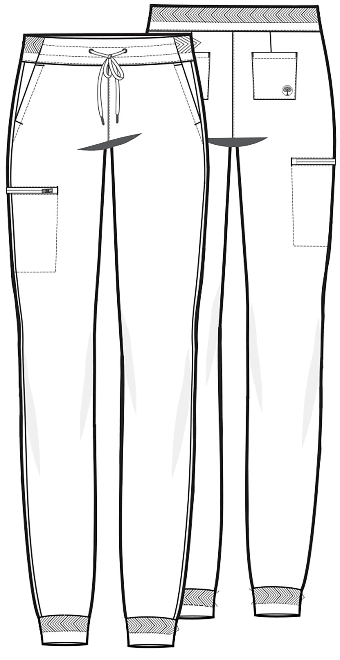 Healing Hands Quest Mid Rise Jogger Pant HH155