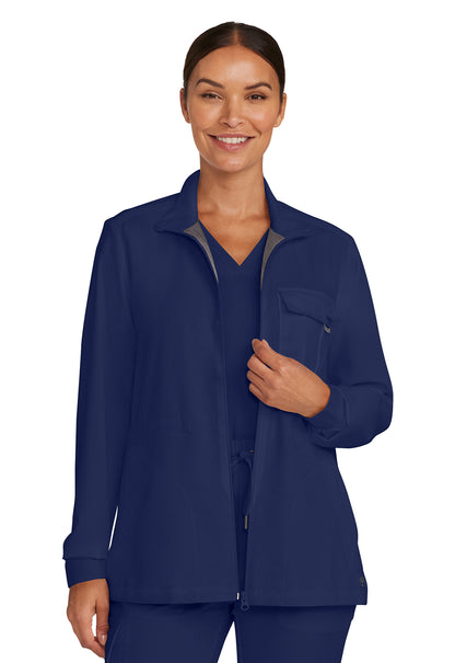 Healing Hands Quest Ladies Zip Front Scrub Jacket HH360