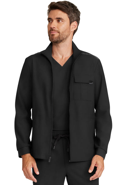 Healing Hands Quest Men's Zip Front Scrub Jacket HH361