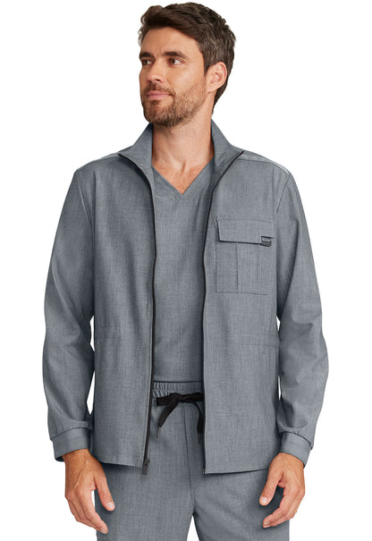 Healing Hands Quest Men's Zip Front Scrub Jacket HH361