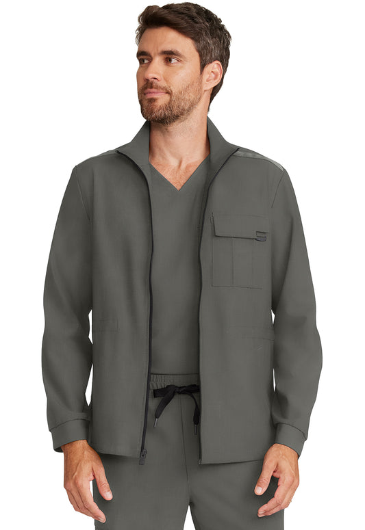 Healing Hands Quest Men's Zip Front Scrub Jacket HH361