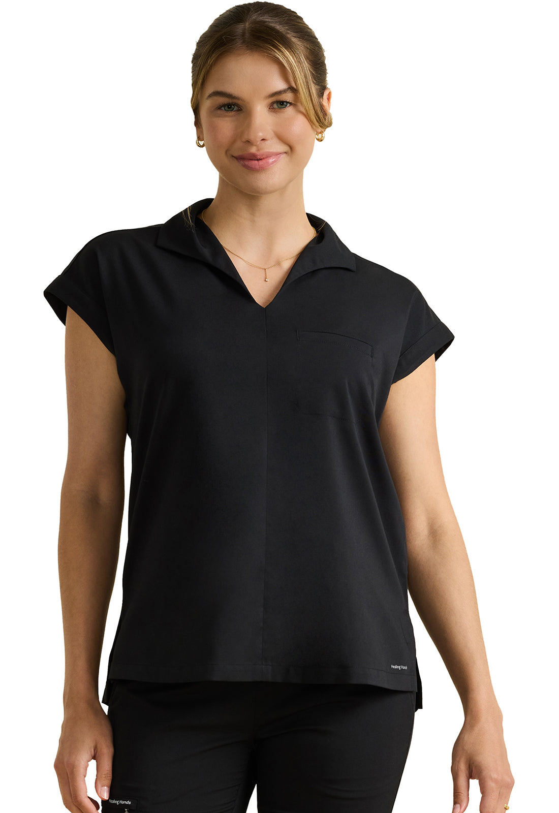 Healing Hands | Women's Scrub Tops | Personalized Embroidery