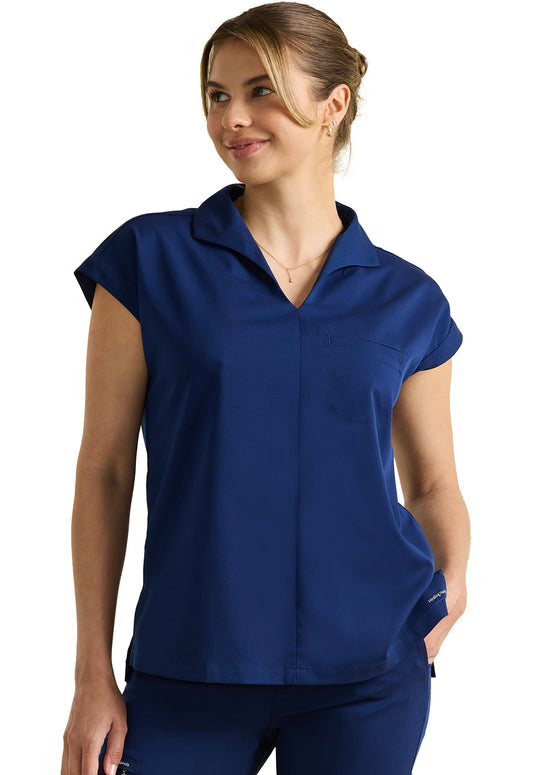 Healing Hands Purple Label Jazz Collared Shirt HH607