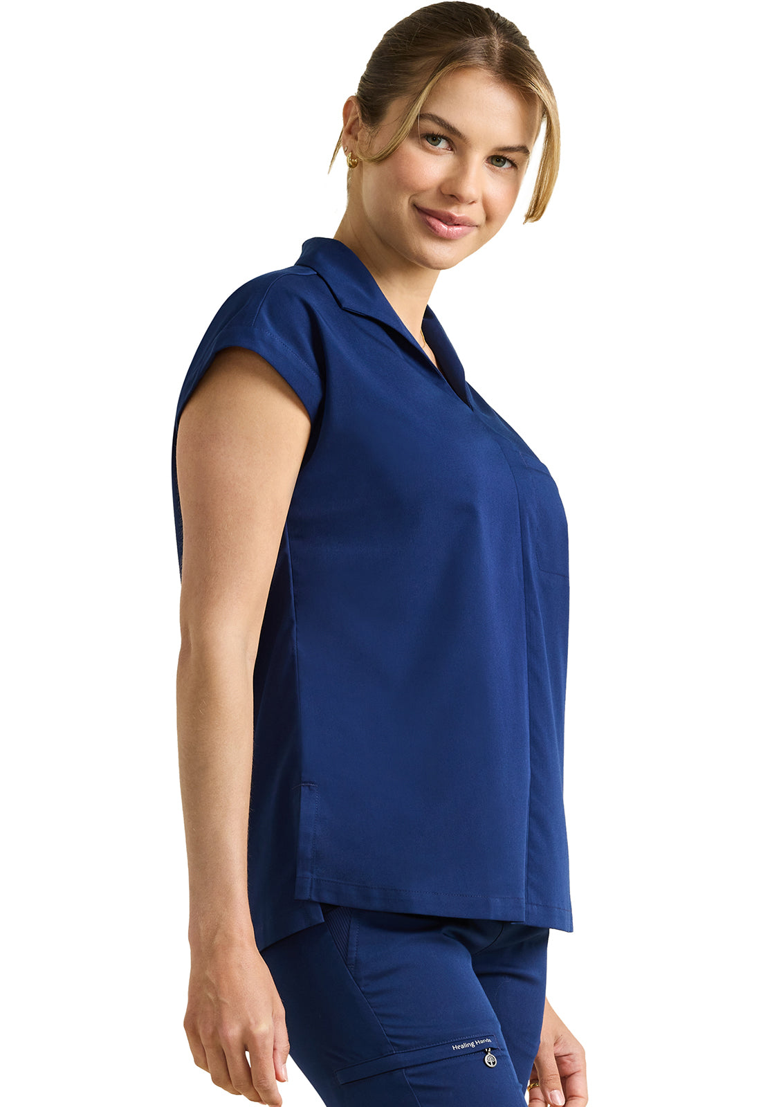 Healing Hands | Women's Scrub Tops | Personalized Embroidery