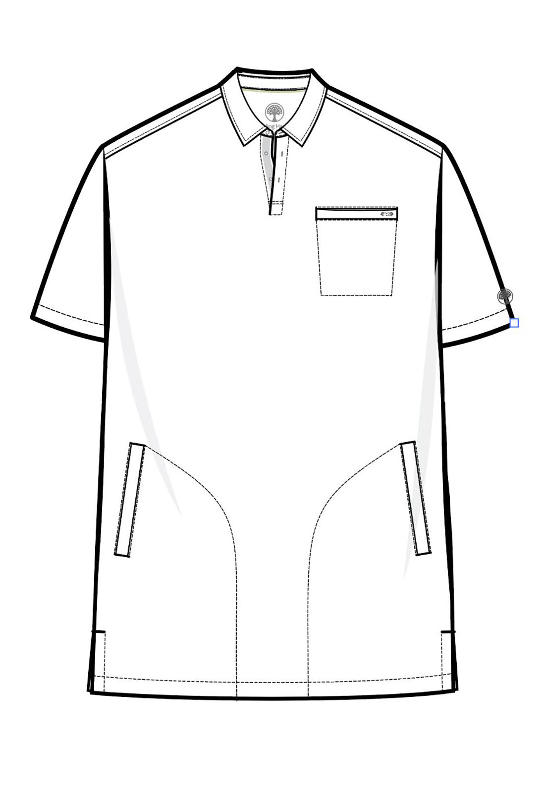Healing Hands Quest Men's Polo  HH759