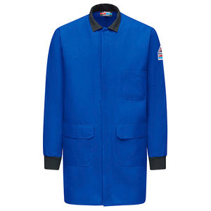 Bulwark Cat 1 Concealed Snap Front Men's Lab Coat KNR6