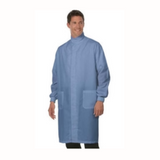 Fashion Seal Unisex Fluid Resistant Snap Lab Coat 6431