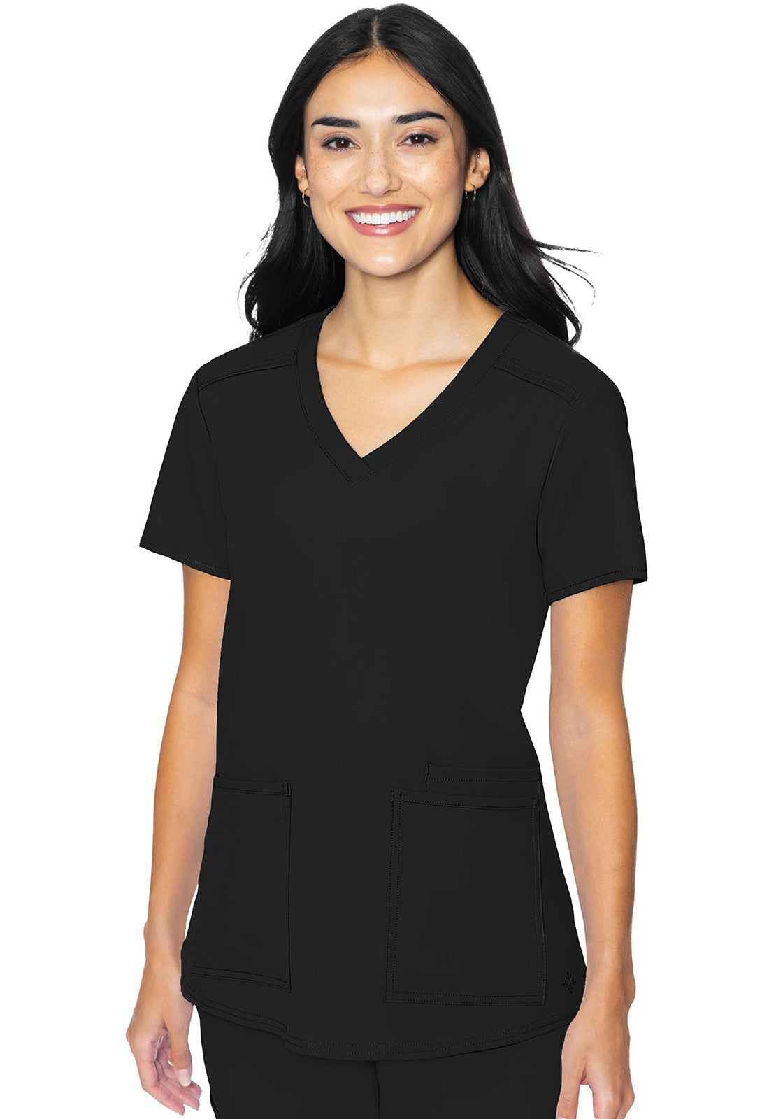 MedCouture Insight 3 Pocket Scrub Top MC2411