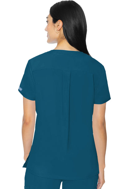 MedCouture Insight 3 Pocket Scrub Top MC2411