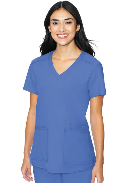 MedCouture Insight 3 Pocket Scrub Top MC2411
