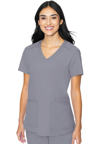 MedCouture Insight 3 Pocket Scrub Top MC2411