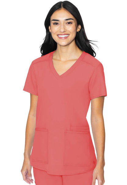 MedCouture Insight 3 Pocket Scrub Top MC2411