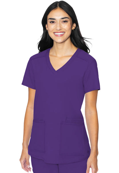 MedCouture Insight 3 Pocket Scrub Top MC2411