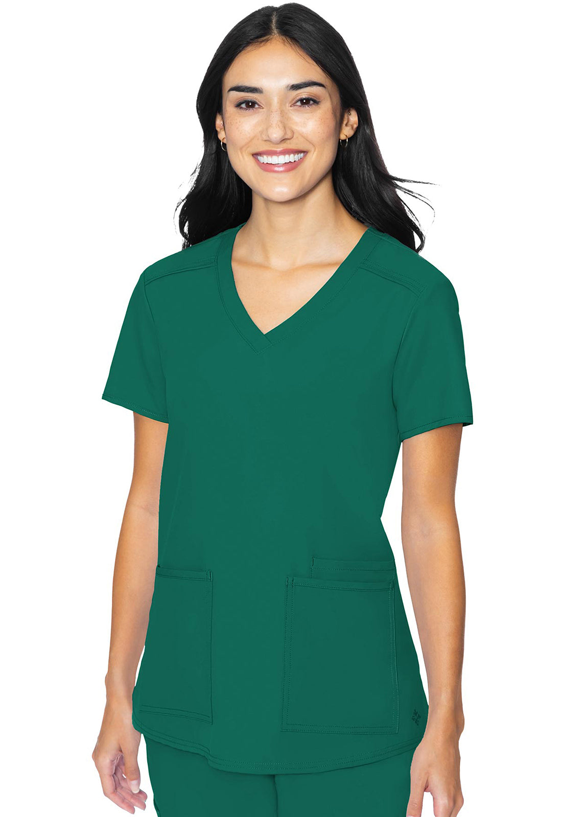 MedCouture Insight 3 Pocket Scrub Top MC2411