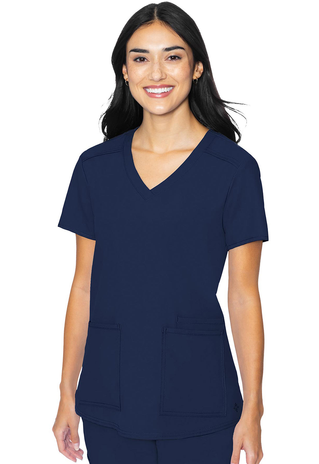 MedCouture Insight 3 Pocket Scrub Top MC2411