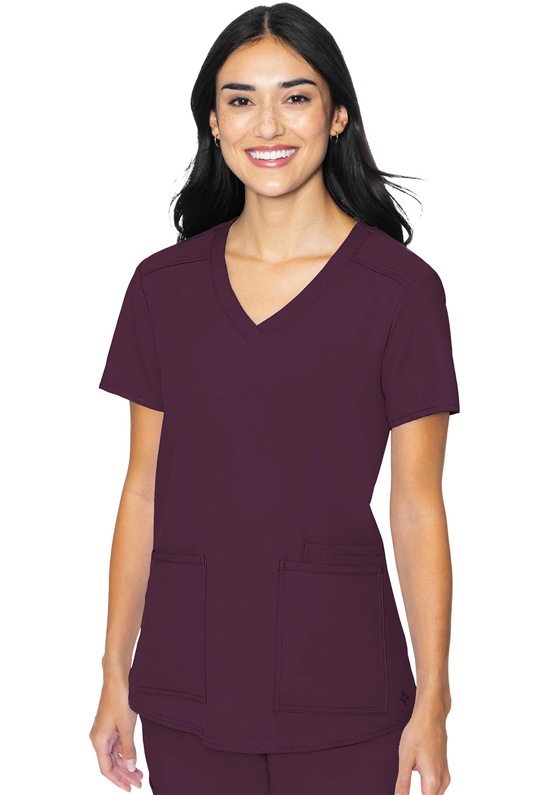 MedCouture Insight 3 Pocket Scrub Top MC2411