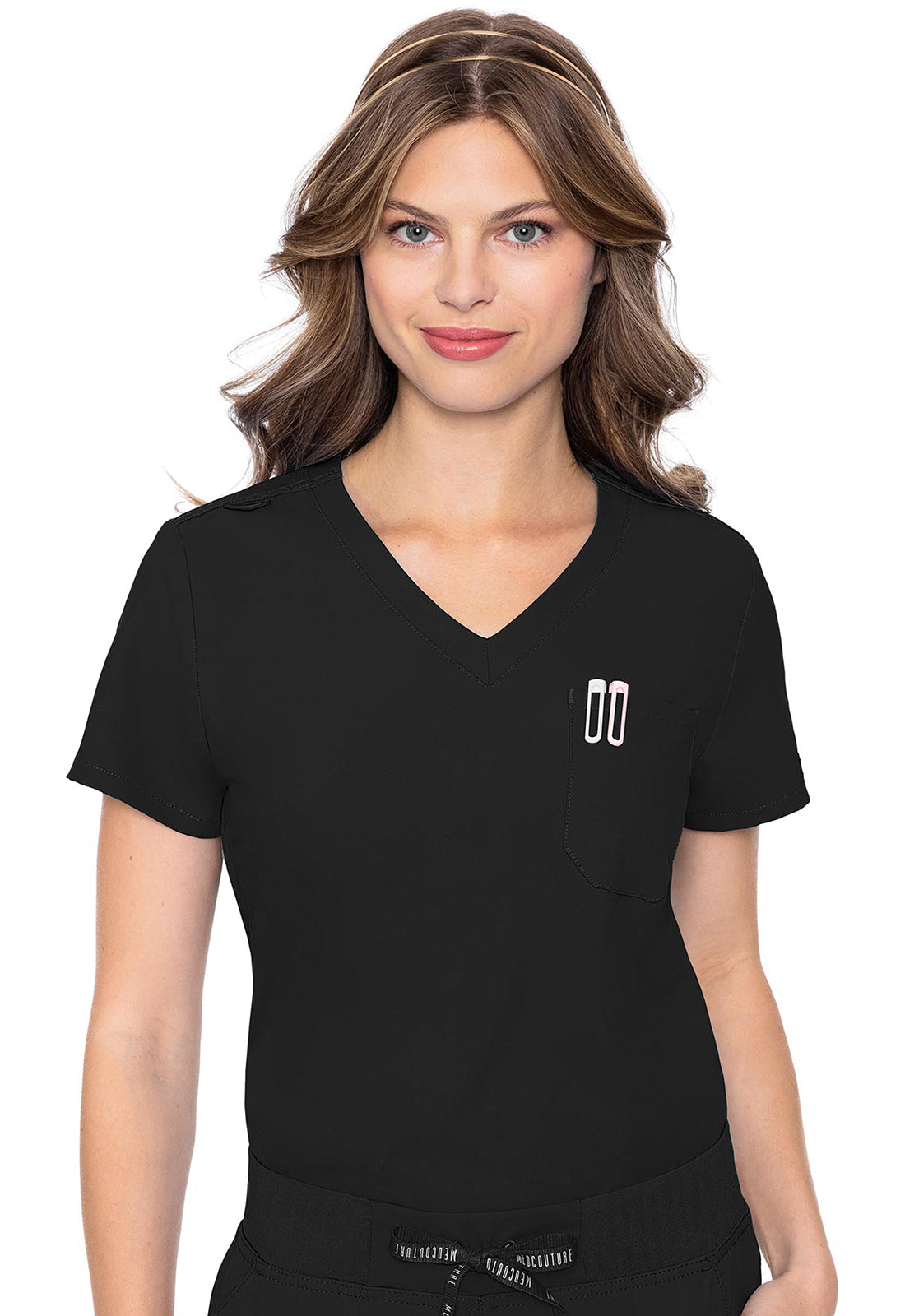MedCouture Insight Scrub Top MC2432
