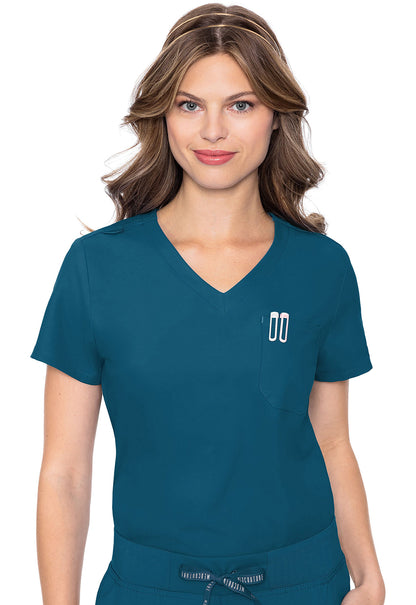 MedCouture Insight Scrub Top MC2432