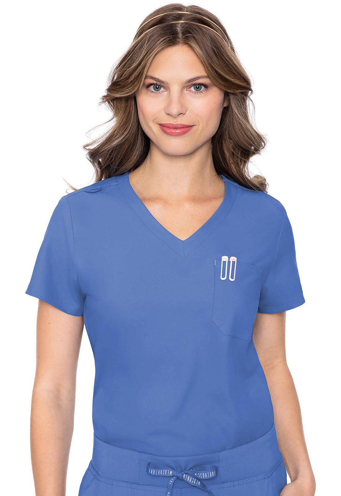 MedCouture Insight Scrub Top MC2432