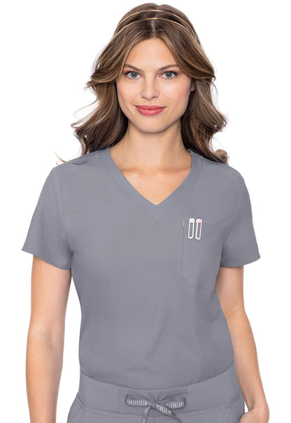 MedCouture Insight Scrub Top MC2432