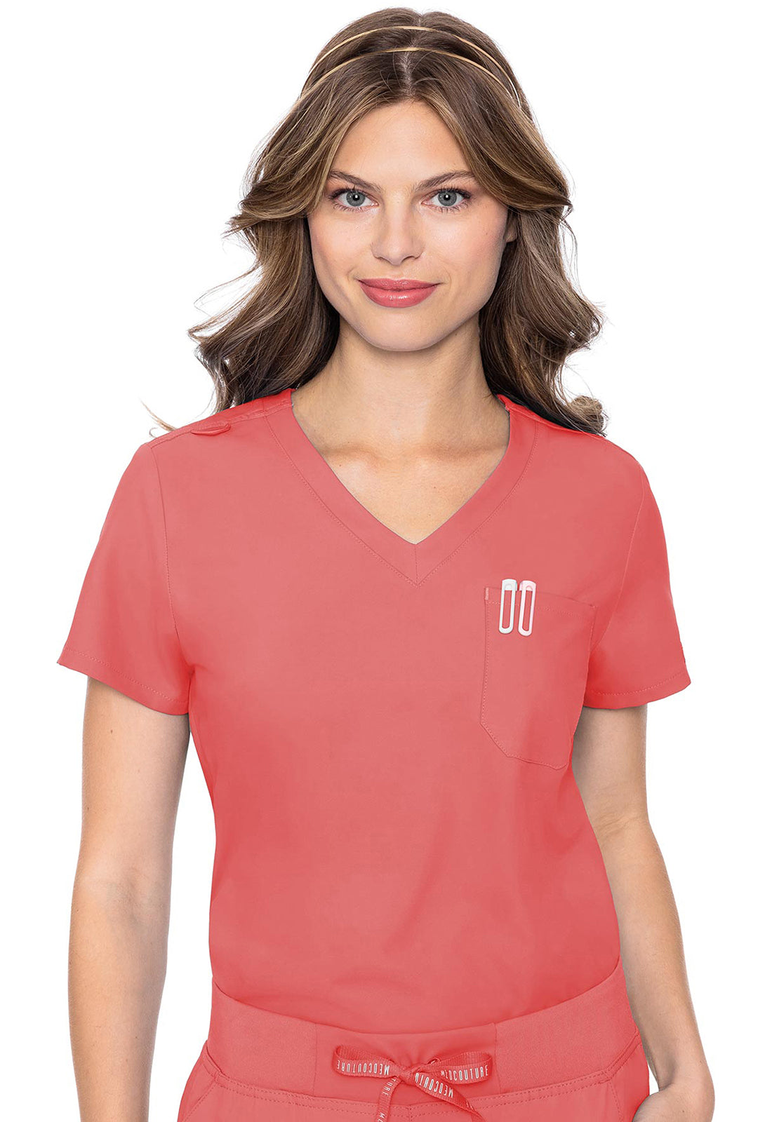 MedCouture Insight Scrub Top MC2432