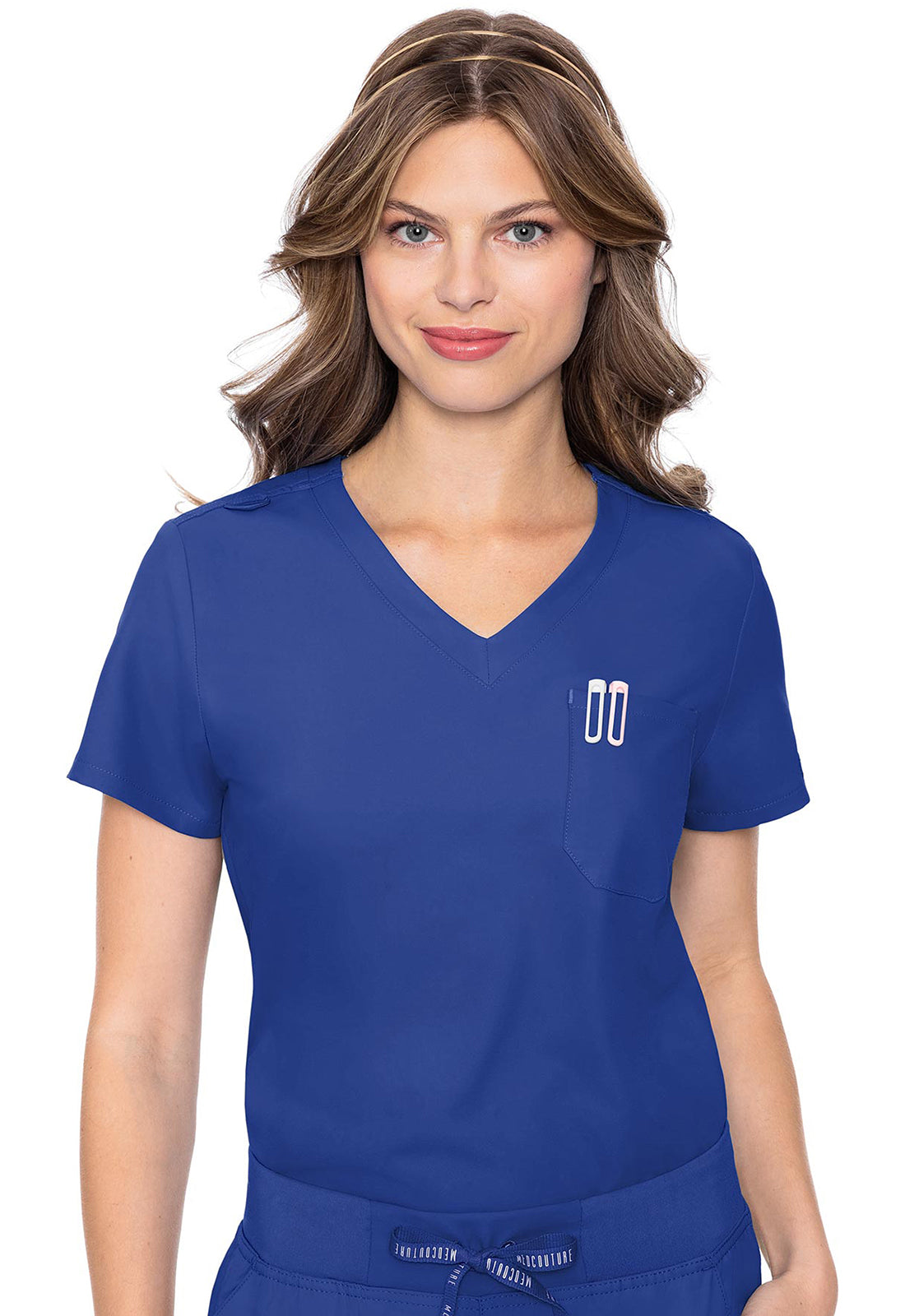 MedCouture Insight Scrub Top MC2432