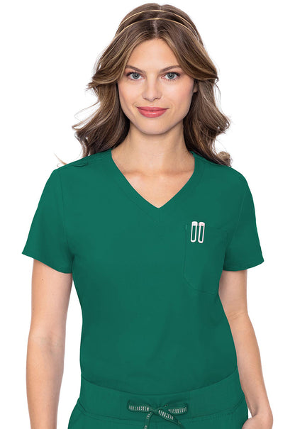 MedCouture Insight Scrub Top MC2432