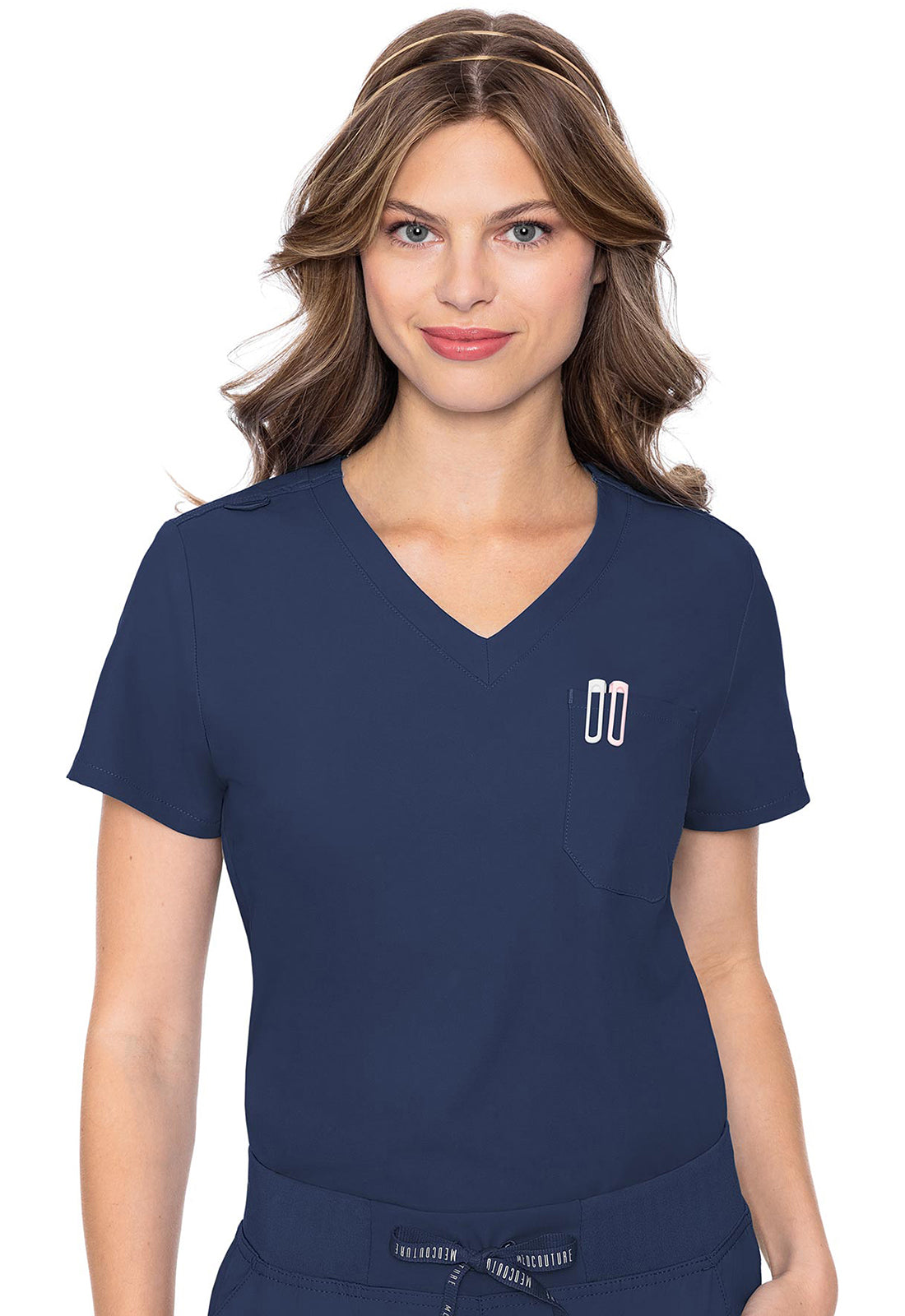 MedCouture Insight Scrub Top MC2432