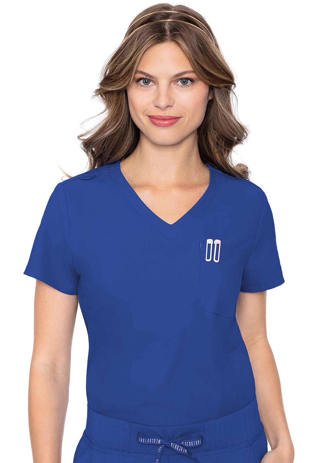 MedCouture Insight Scrub Top MC2432