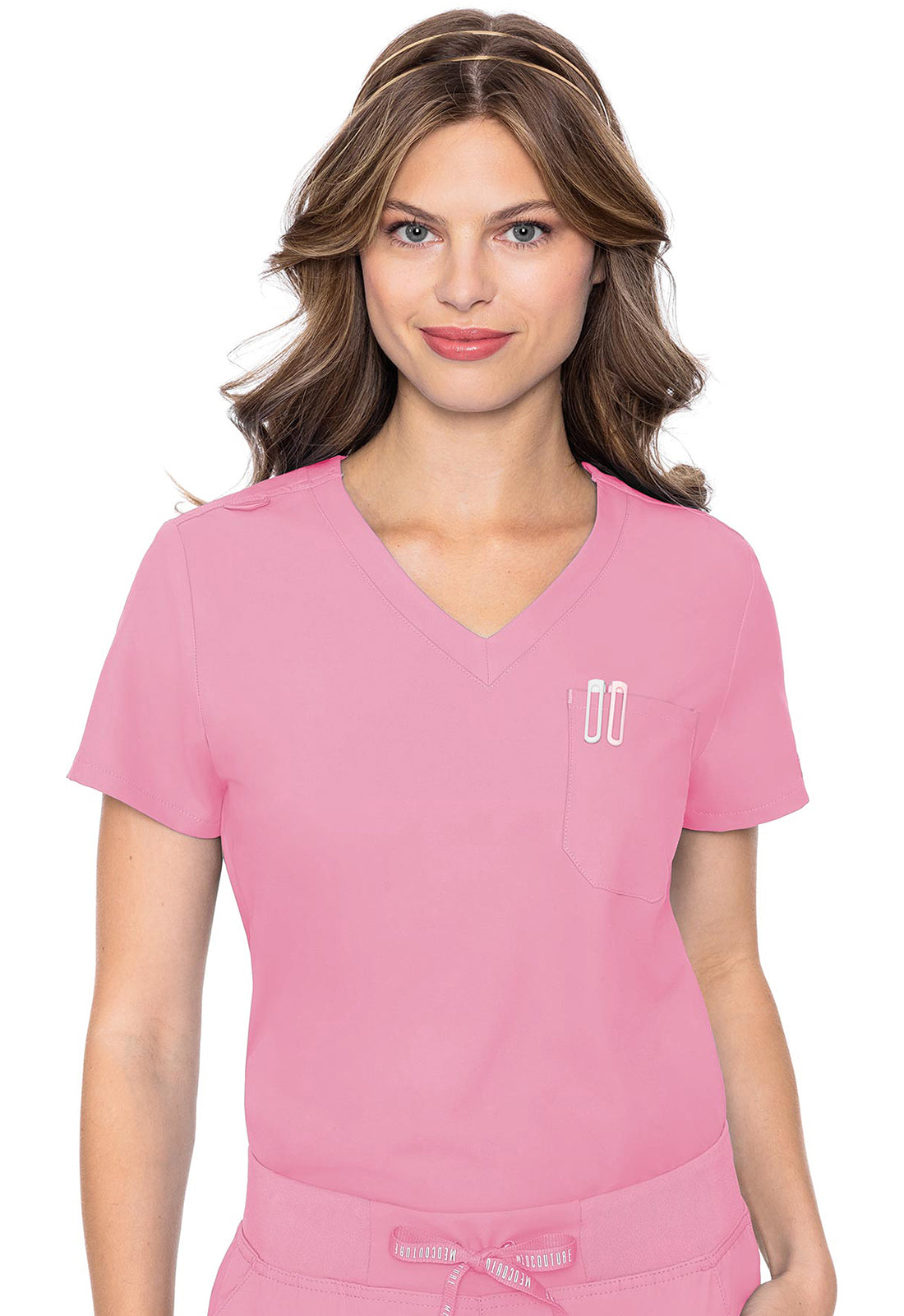 MedCouture Insight Scrub Top MC2432