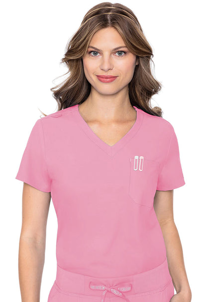 MedCouture Insight Scrub Top MC2432