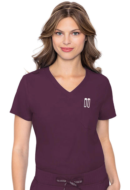 MedCouture Insight Scrub Top MC2432