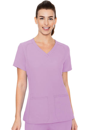 MedCouture Insight Side Pocket Scrub Top MC2468