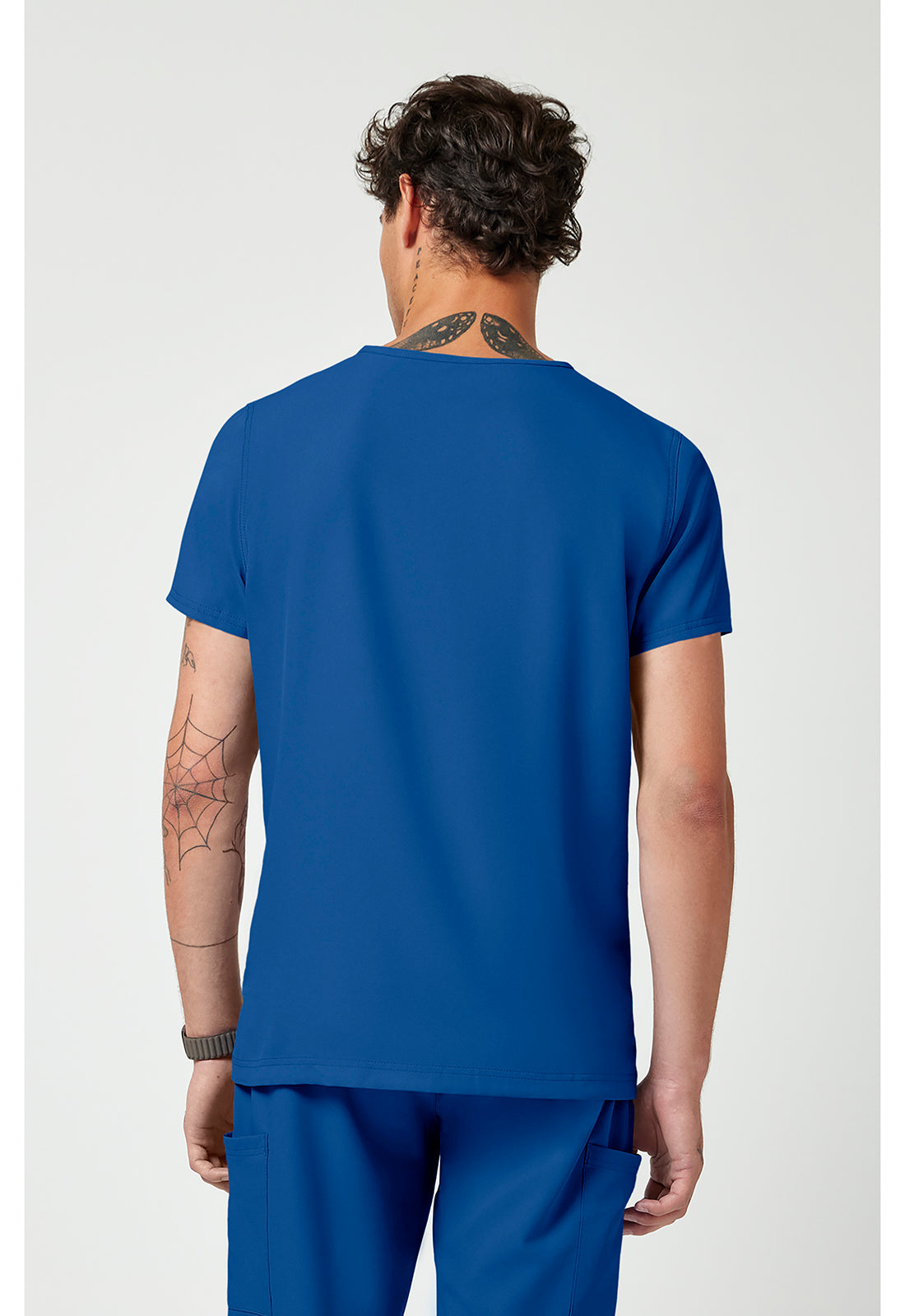 MedCouture Insight Men's 3 Pocket Scrub Top MC2486