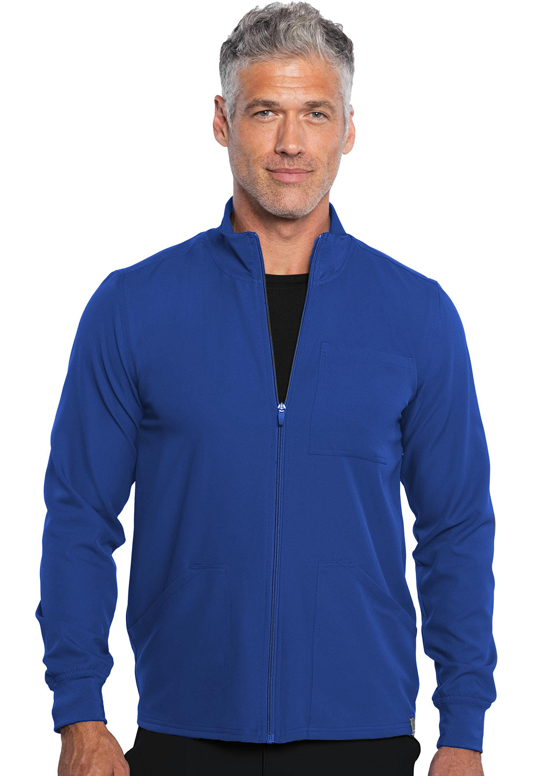 MedCouture Insight Men's Zipper Scrub Jacket MC360