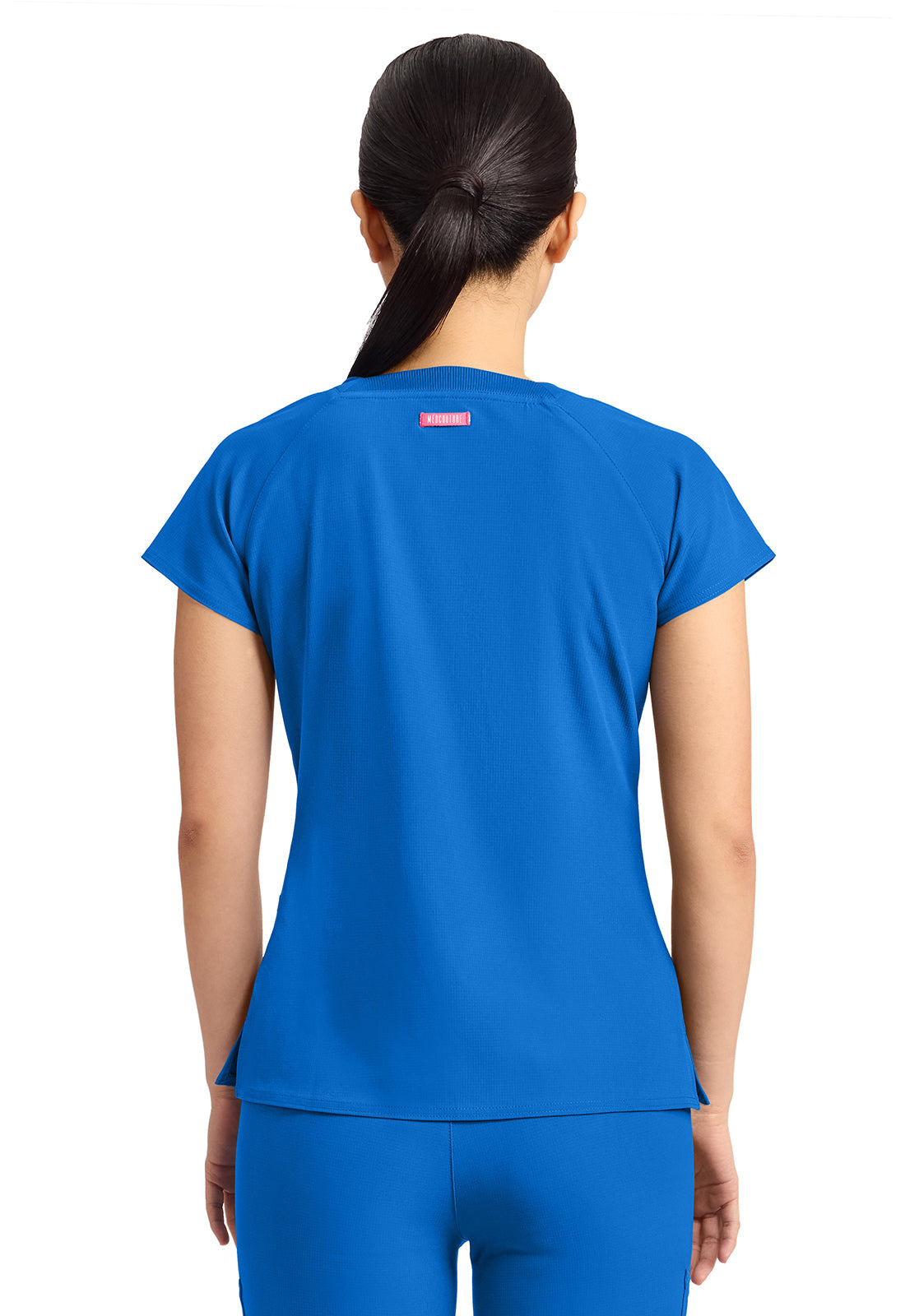 MedCouture MC Amp Square Neck Scrub Top MC704