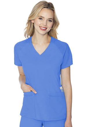 MedCouture Touch Raglan Sleeve Scrub Top MC7425