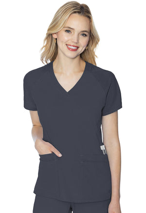 MedCouture Touch Raglan Sleeve Scrub Top MC7425