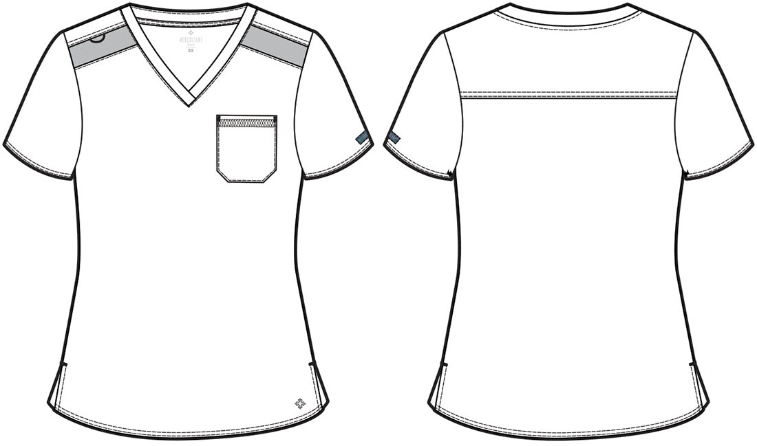 MedCouture Touch V-Neck Scrub Top MC7448