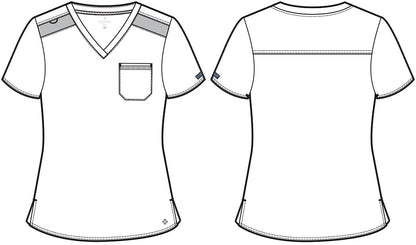 MedCouture Touch V-Neck Scrub Top MC7448
