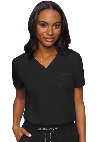 MedCouture Touch V-Neck Scrub Top MC7448