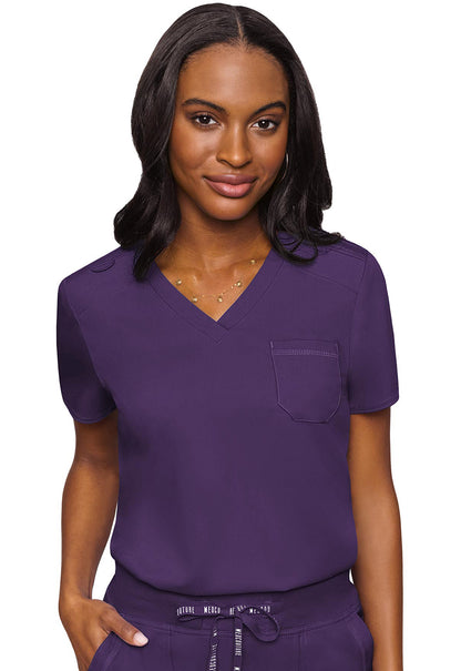 MedCouture Touch V-Neck Scrub Top MC7448
