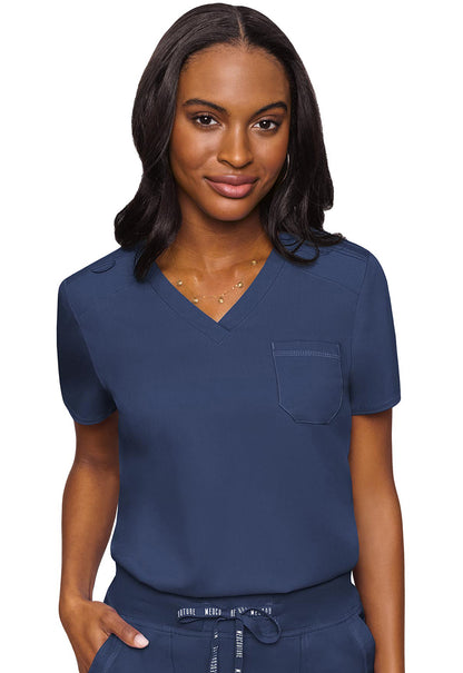 MedCouture Touch V-Neck Scrub Top MC7448