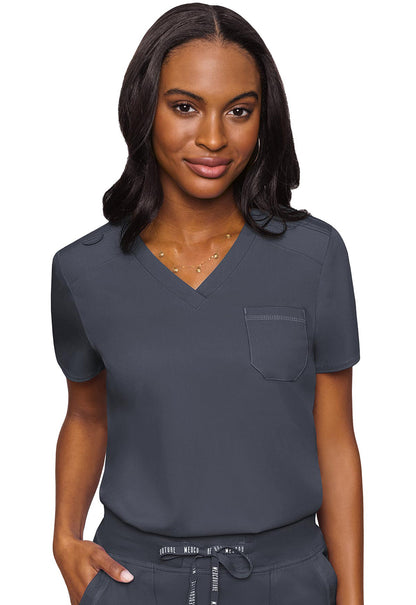 MedCouture Touch V-Neck Scrub Top MC7448