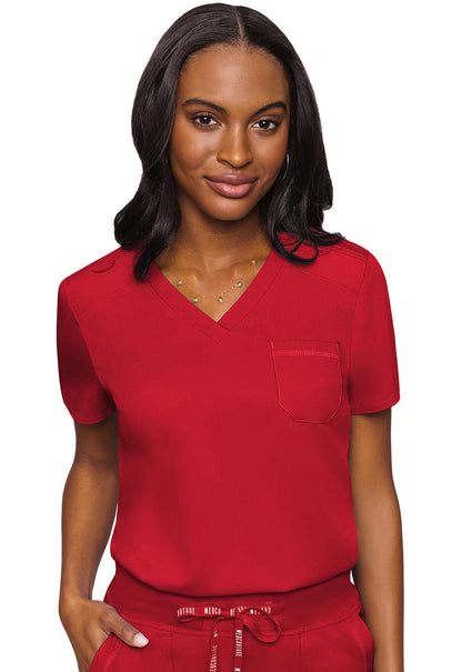 MedCouture Touch V-Neck Scrub Top MC7448