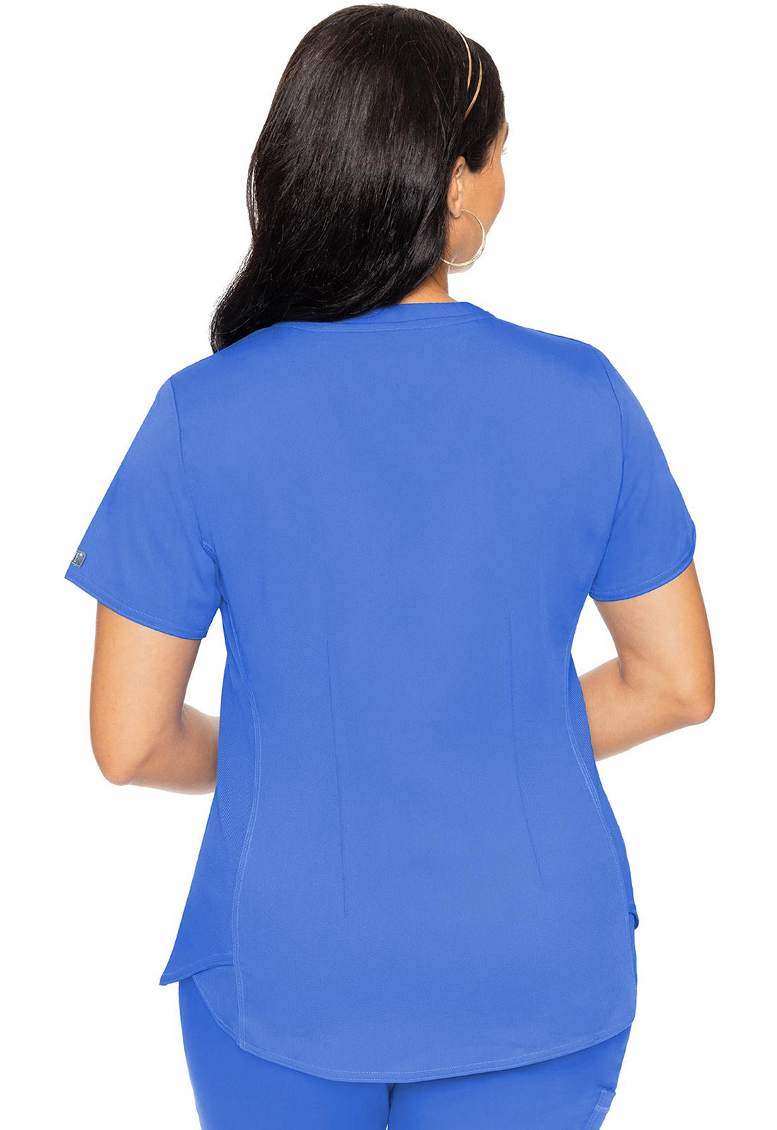 MedCouture Touch V-Neck Shirttail Scrub Top MC7459